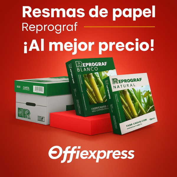 Resma de papel REPROGRAF Tamaño carta