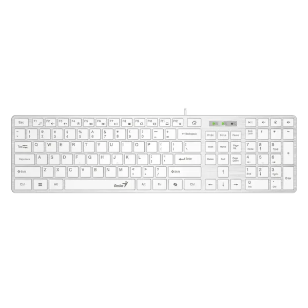 Teclado Genius SlimStar 126 Blanco