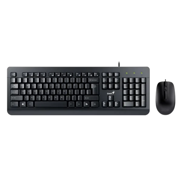 Combo teclado + mouse Genius Alambrico Genius KM-160 Negro