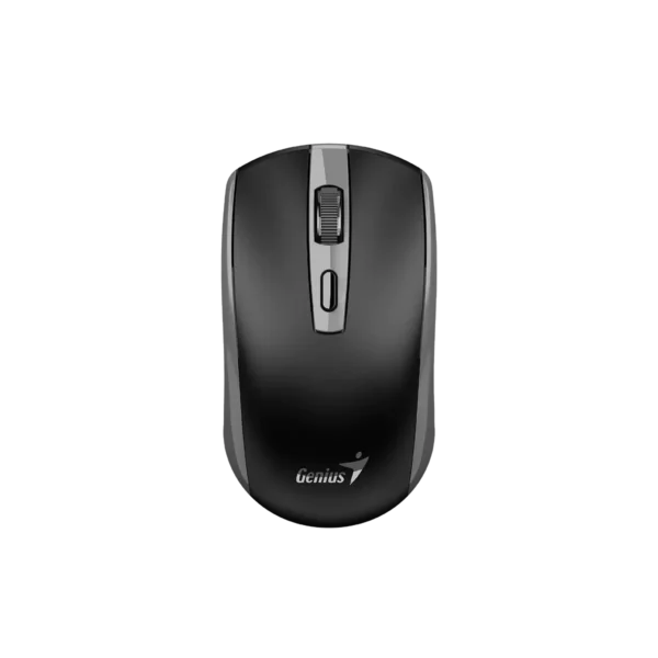 Mouse Inalámbrico Genius Eco-8150 Recargable Negro-Gris