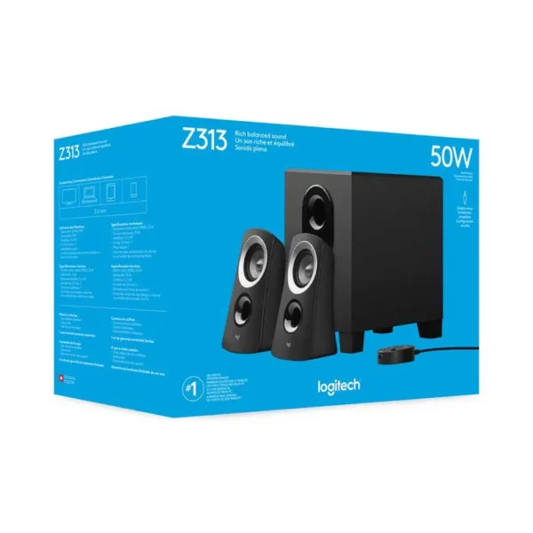 Parlante LOGITECH 2.1 Z313 25W